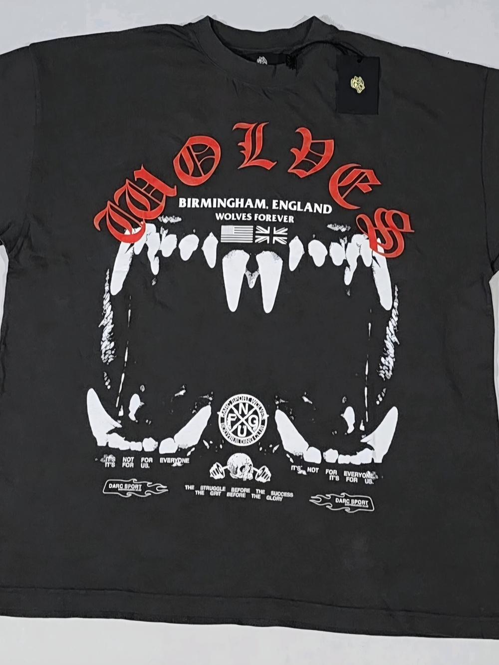 Darc Sport x  Bloodthirsty In The UK  OVERSIZED SHIRT XL NWT RARE